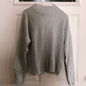 Crop turtle neck sweater